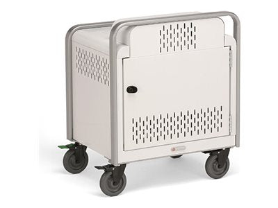 Bretford ProVision - Cart - for projector - lockable - steel - arctic white, platinum PVPC800-AWPM