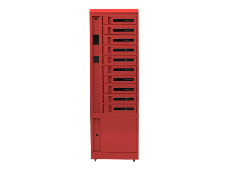 Bretford TechGuard Connect Locker TCLAUS160EF33 - Cabinet unit - for router/10 notebooks/tablets/cellular phones - lockable -