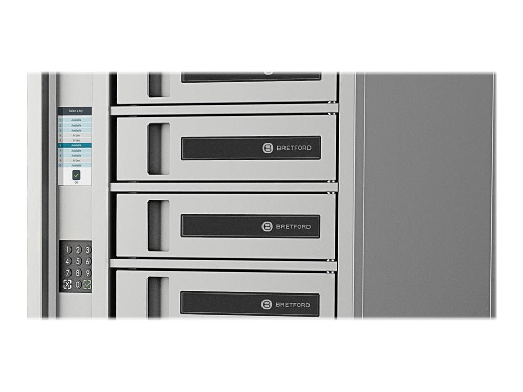 Bretford TechGuard Connect TCLAKS500EF11 - Cabinet unit (charge only) - for 10 notebooks/tablets/cellular phones -