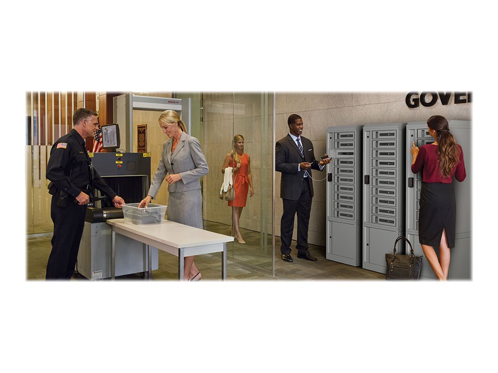 Bretford TechGuard Connect TCLAUS560EF11 - Cabinet unit (charge only) - for 10 notebooks/tablets/cellular phones - lockable -