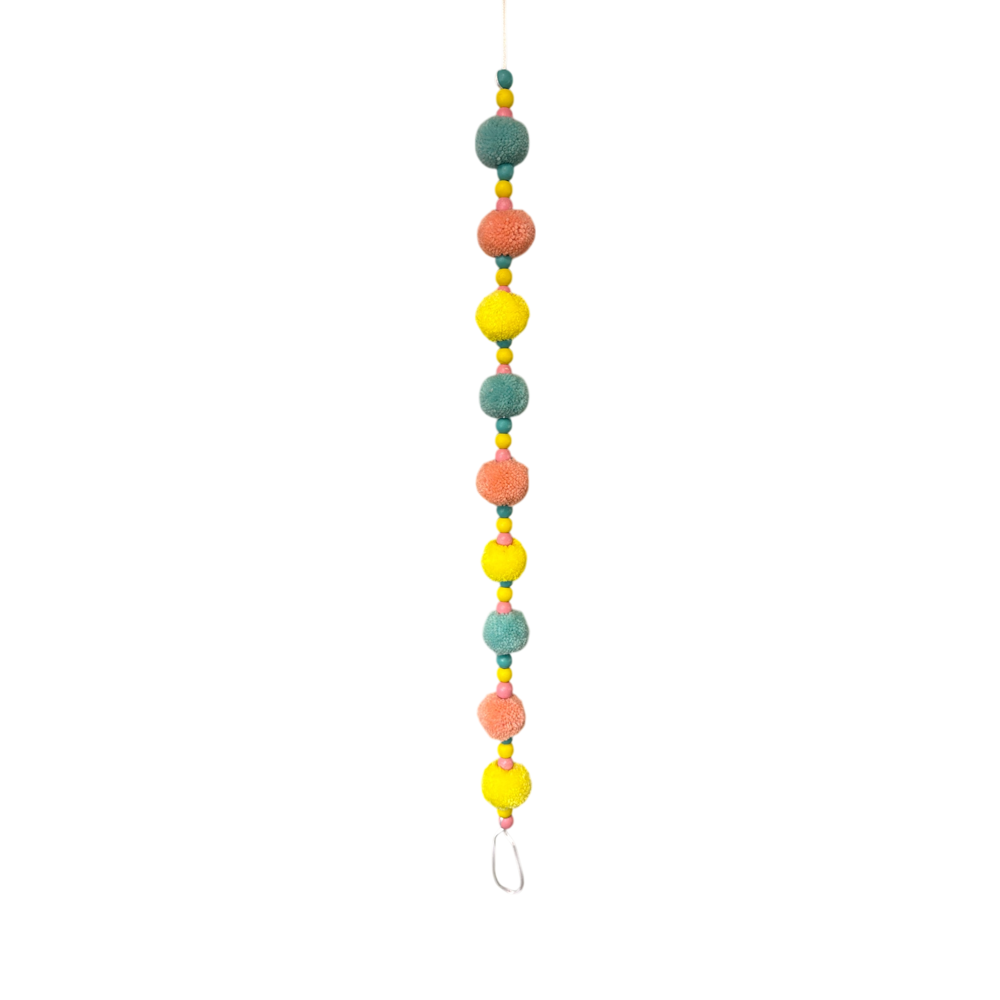 Brights Wool Ball Garland