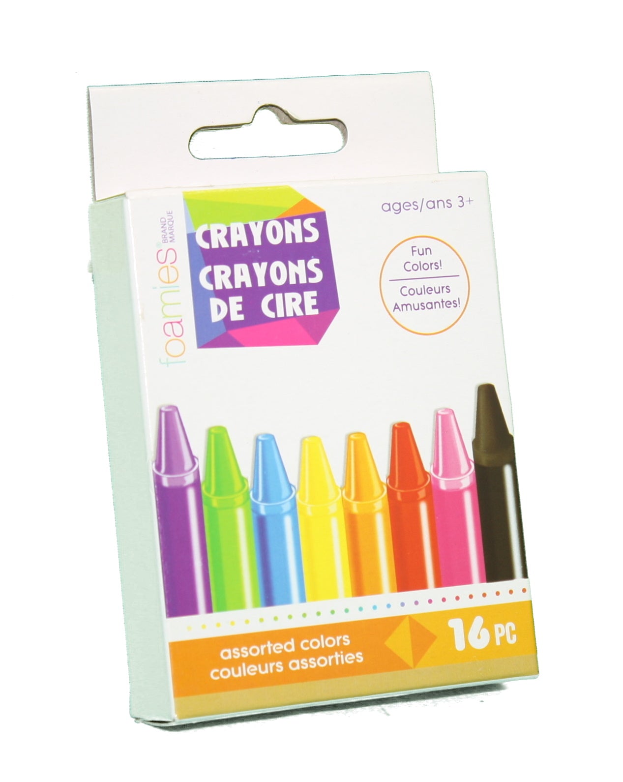 Brilliant Color Crayons - 16 Count