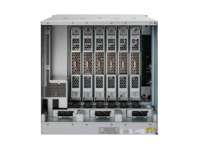 Brocade SLX 9850-4 - Modular expansion base - front to back airflow - rack-mountable - field XBR-SLX9850-4-S