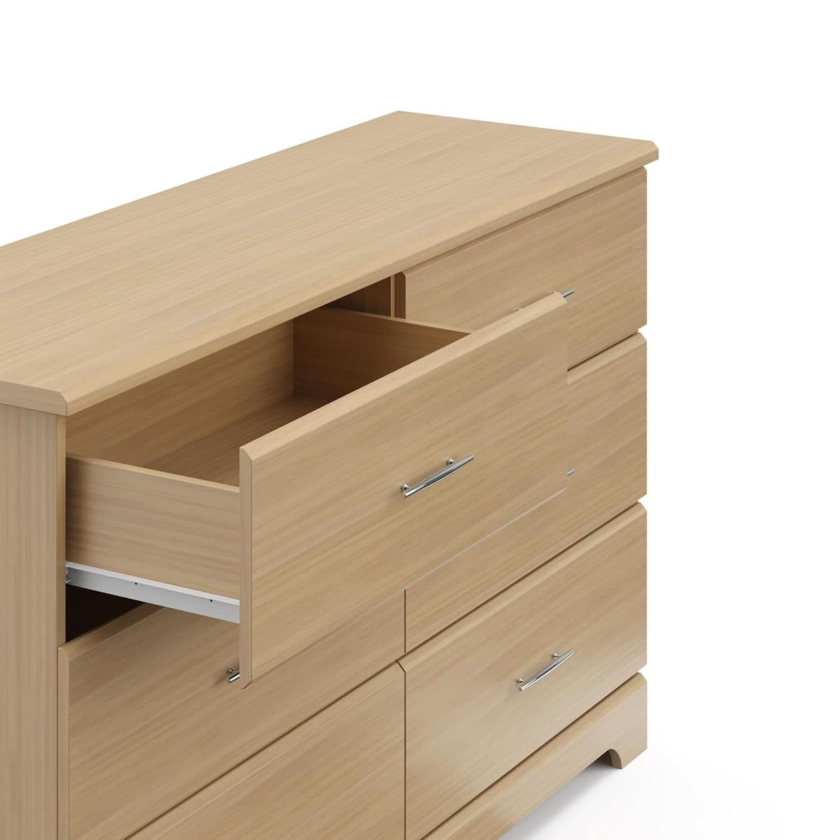 Brookside 6 Drawer Dresser Driftwood Nursery Furniture