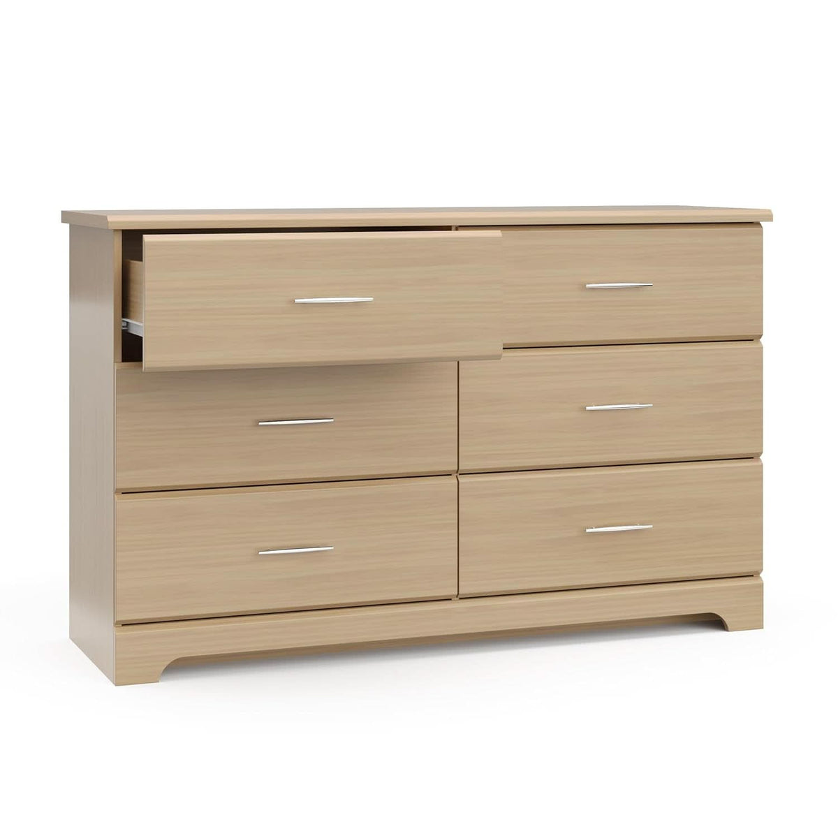 Brookside 6 Drawer Dresser Driftwood Nursery Furniture