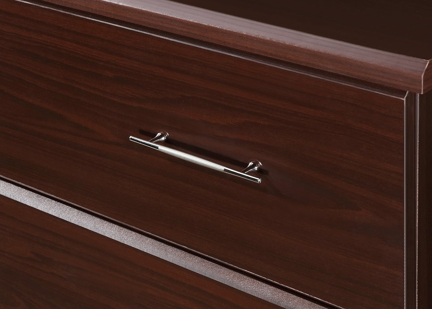 Brookside Espresso 4 Drawer Dresser GREENGUARD Gold