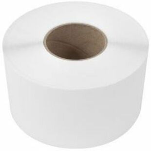 Brother 4in x 8in White Premium Direct Thermal Paper Labels, Die-Cut Roll BDS1B203102