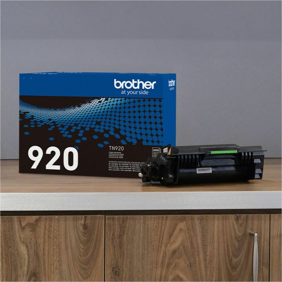 Brother Genuine TN920 Standard Yield Toner Cartridge - Laser - Black - Standard Yield - 30