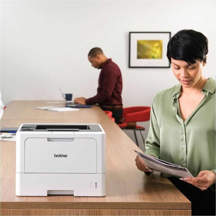 Brother HL HL-L5210DW Desktop Wireless Laser Printer - Monochrome