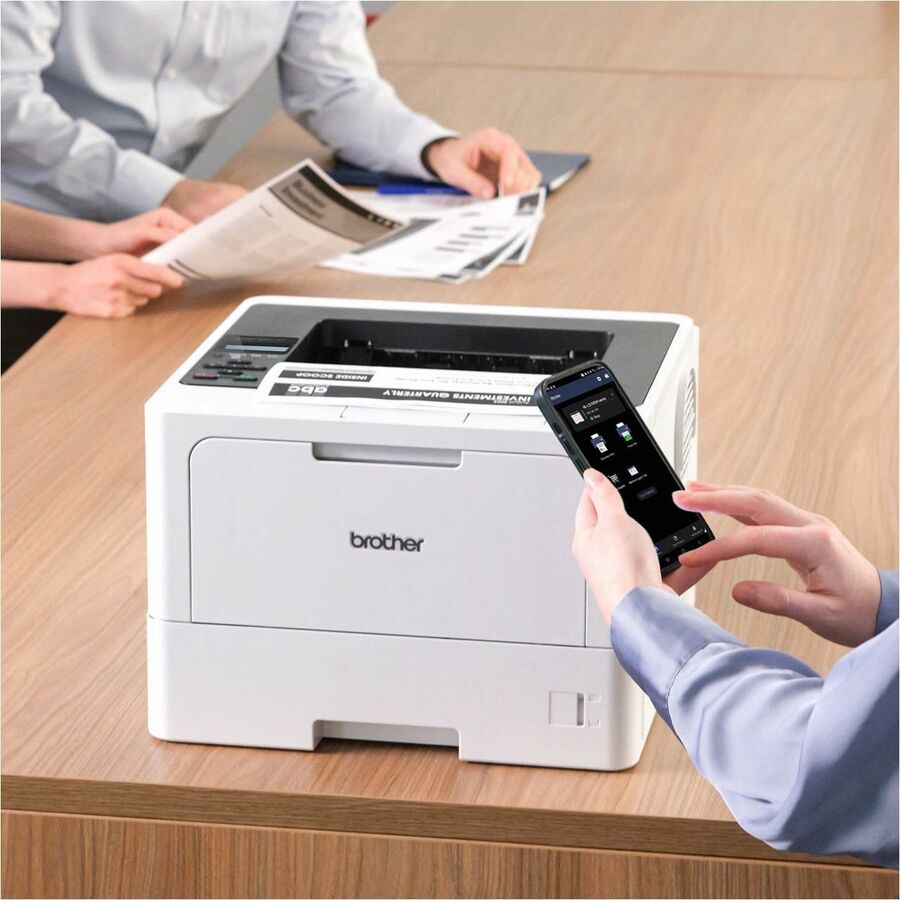 Brother HL HLL5210DN Desktop Wired Laser Printer - Monochrome