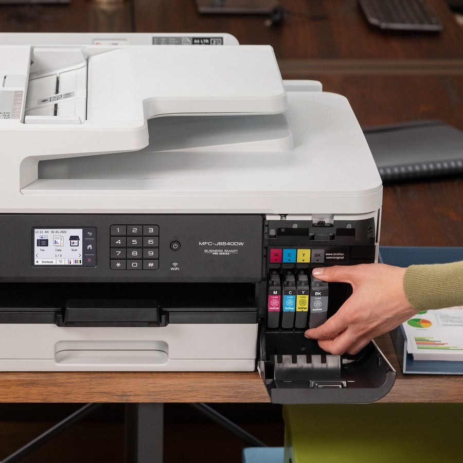 Brother Original High Yield Inkjet Ink Cartridge - Cyan, Magenta, Yellow - 3 Pack -