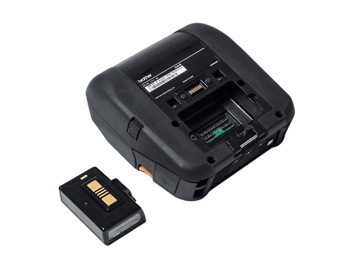 Brother RuggedJet RJ4235BL Mobile 4" Direct Thermal Printer with USB & Bluetooth