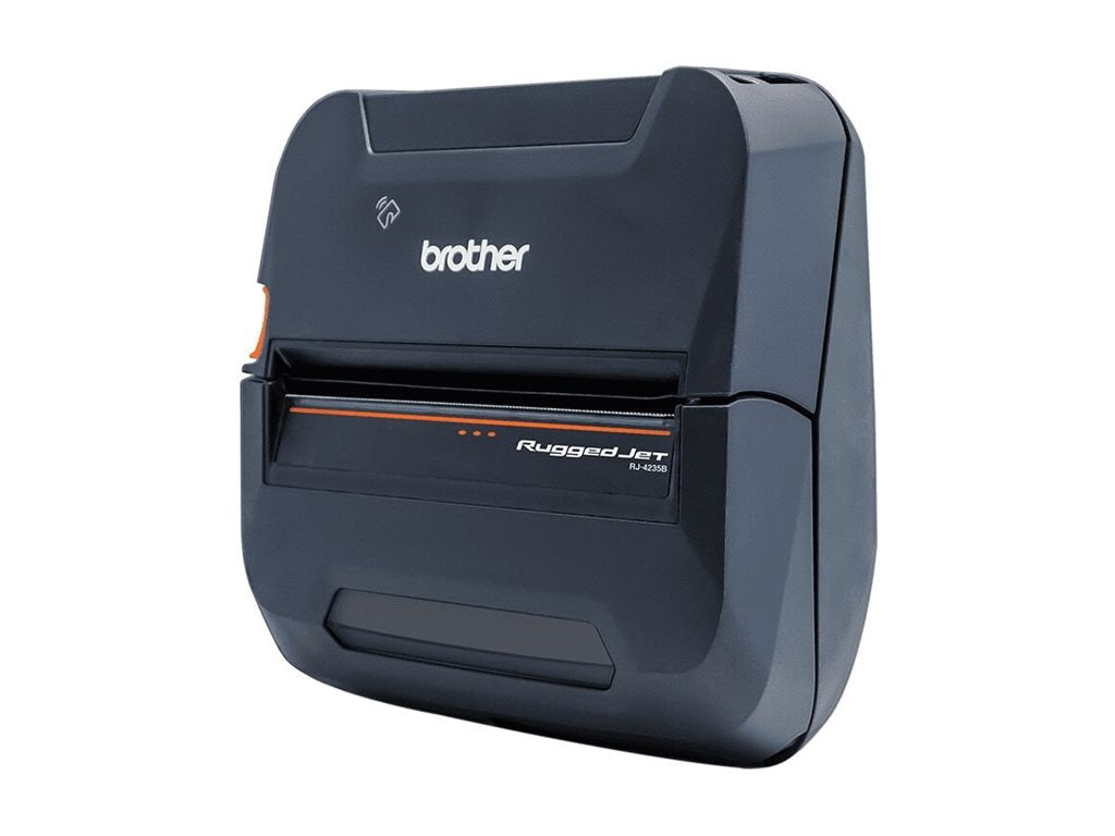 Brother RuggedJet RJ4235BL Mobile 4" Direct Thermal Printer with USB & Bluetooth