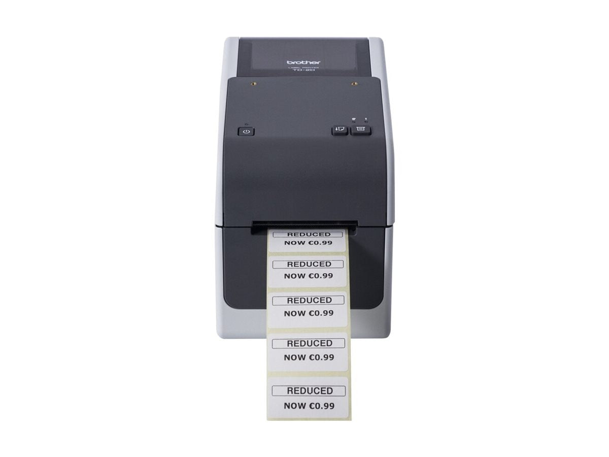 Brother TD2320D300 2.3in Desktop Thermal Printer 300dpi 6ips USB-C/LAN