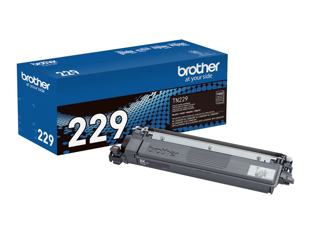 Brother TN229BK - Black - original - box - toner cartridge - for P/N: HLL3280CDW-US, HLL8245CDW-US, MFCL3780CDW-US,