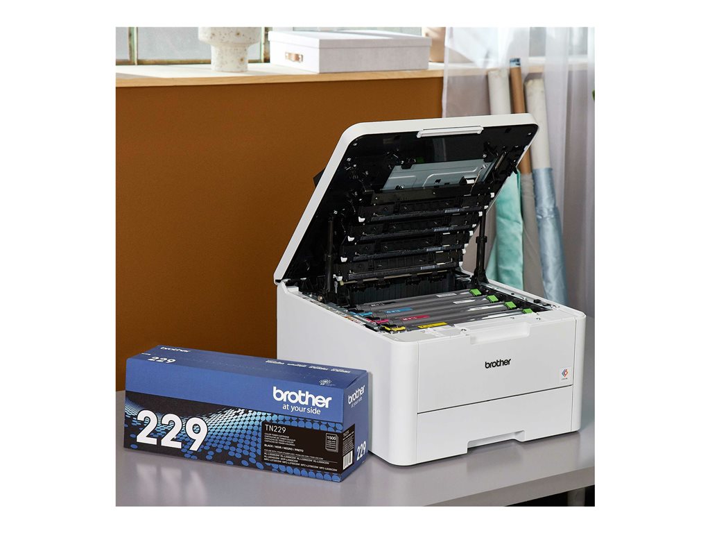 Brother TN229BK - Black - original - box - toner cartridge - for P/N: HLL3280CDW-US, HLL8245CDW-US, MFCL3780CDW-US,