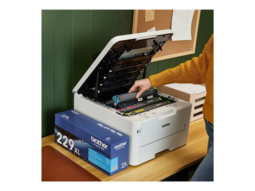 Brother TN229XLC - High Yield - cyan - original - box - toner cartridge - for P/N: HLL3280CDW-US, HLL8245CDW-US