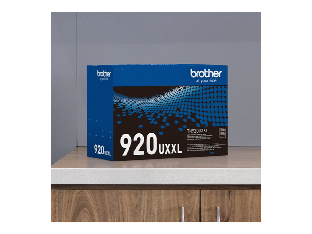 Brother TN920UXXL - Ultra High Yield - black - original - box - toner cartridge - for P/N: HLL5210DWT-US, HLL6310DW-US,
