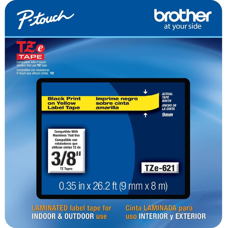 Brother TZe-621CS, 0.35 x 26.2' TZe621CS