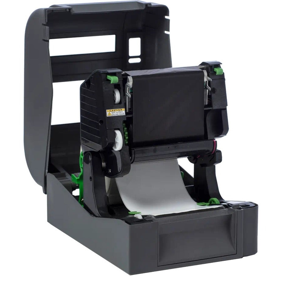 Brother Td-4420Tn Desktop Direct Thermal/Thermal Transfer Printer - Monochrome - Label/Receipt Print - Ethernet - Usb - Yes - Serial - With Cutter