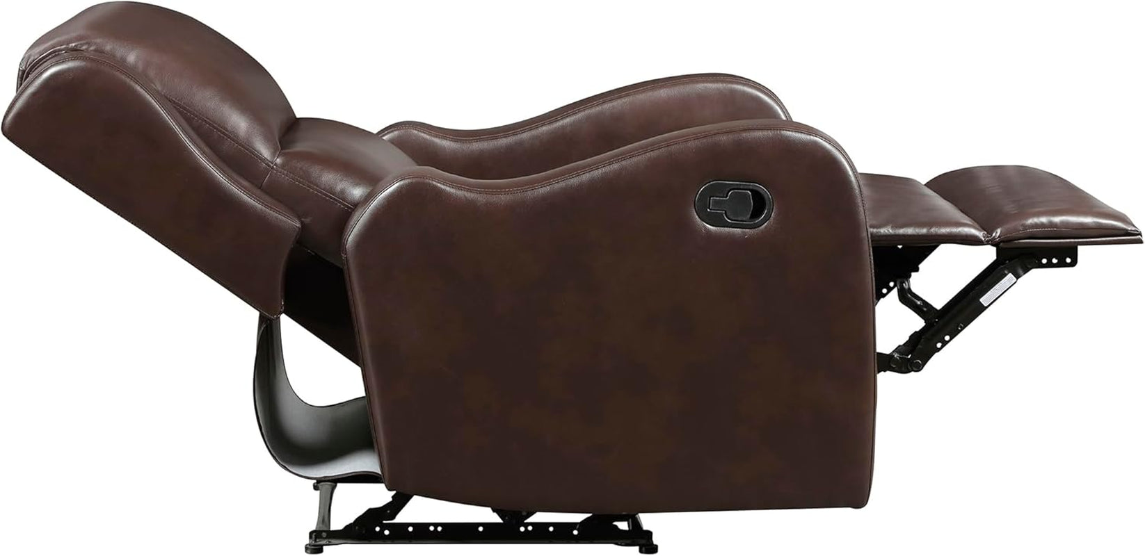 Brown Wall Hugger Recliner Chair For Living Room Office