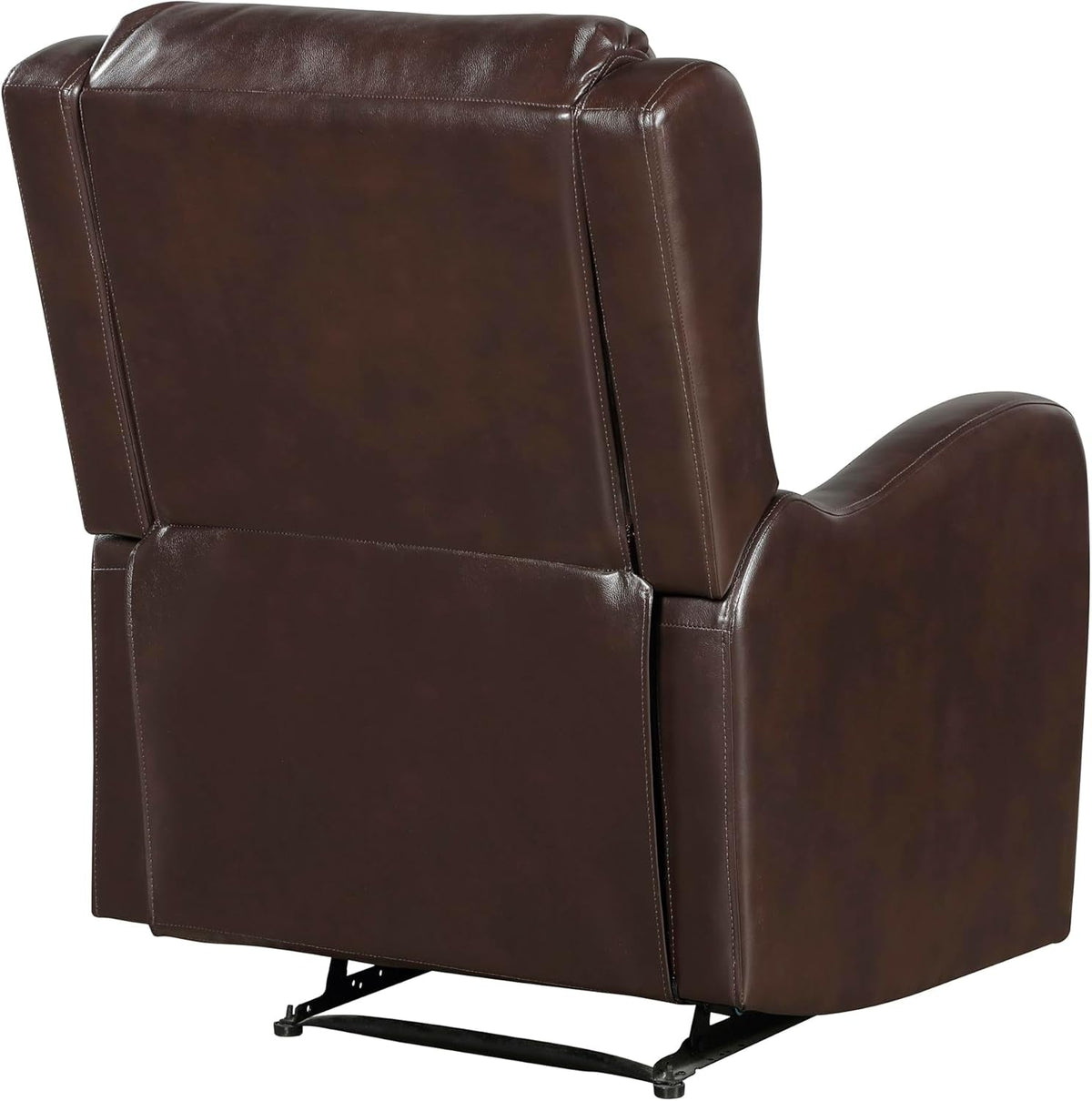 Brown Wall Hugger Recliner Chair For Living Room Office