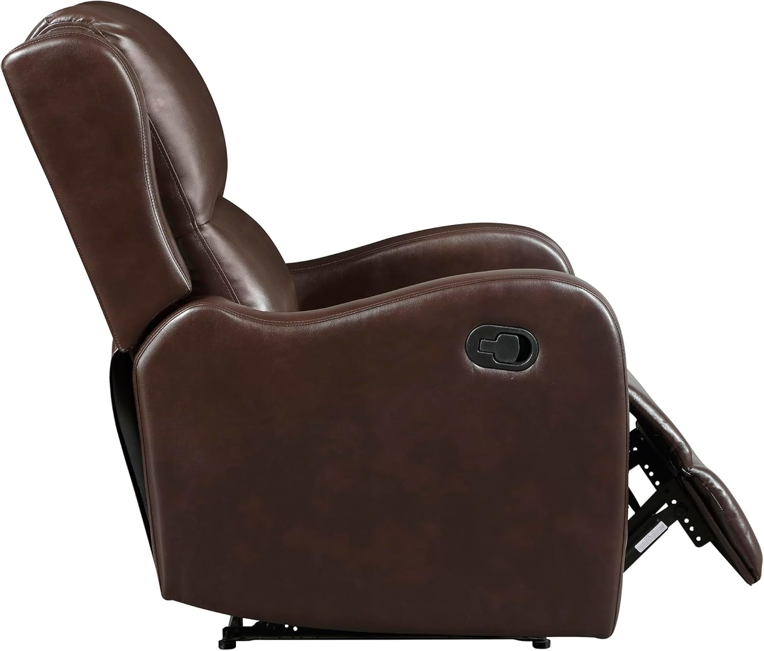 Brown Wall Hugger Recliner Chair For Living Room Office