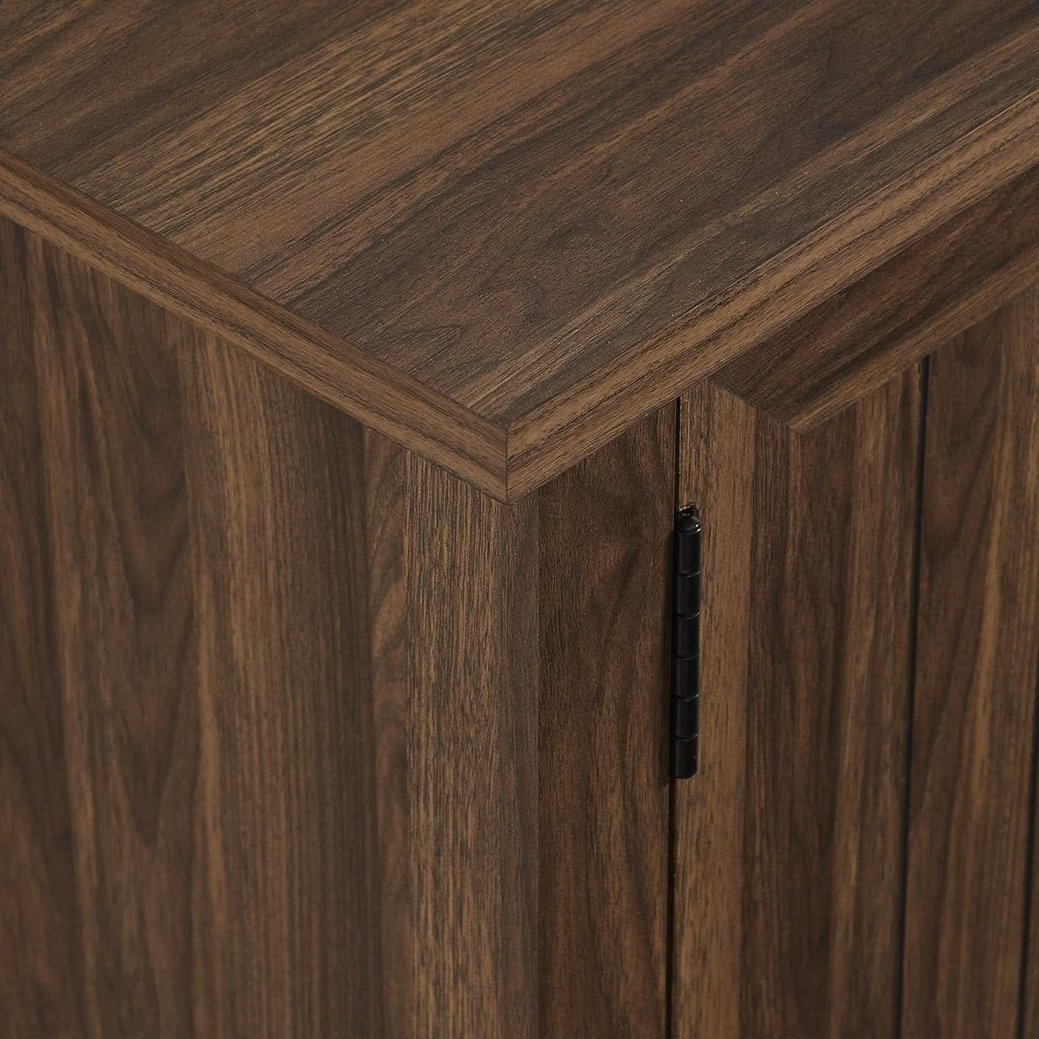 Buren Classic TV Stand Walnut For 65 Inch Televisions