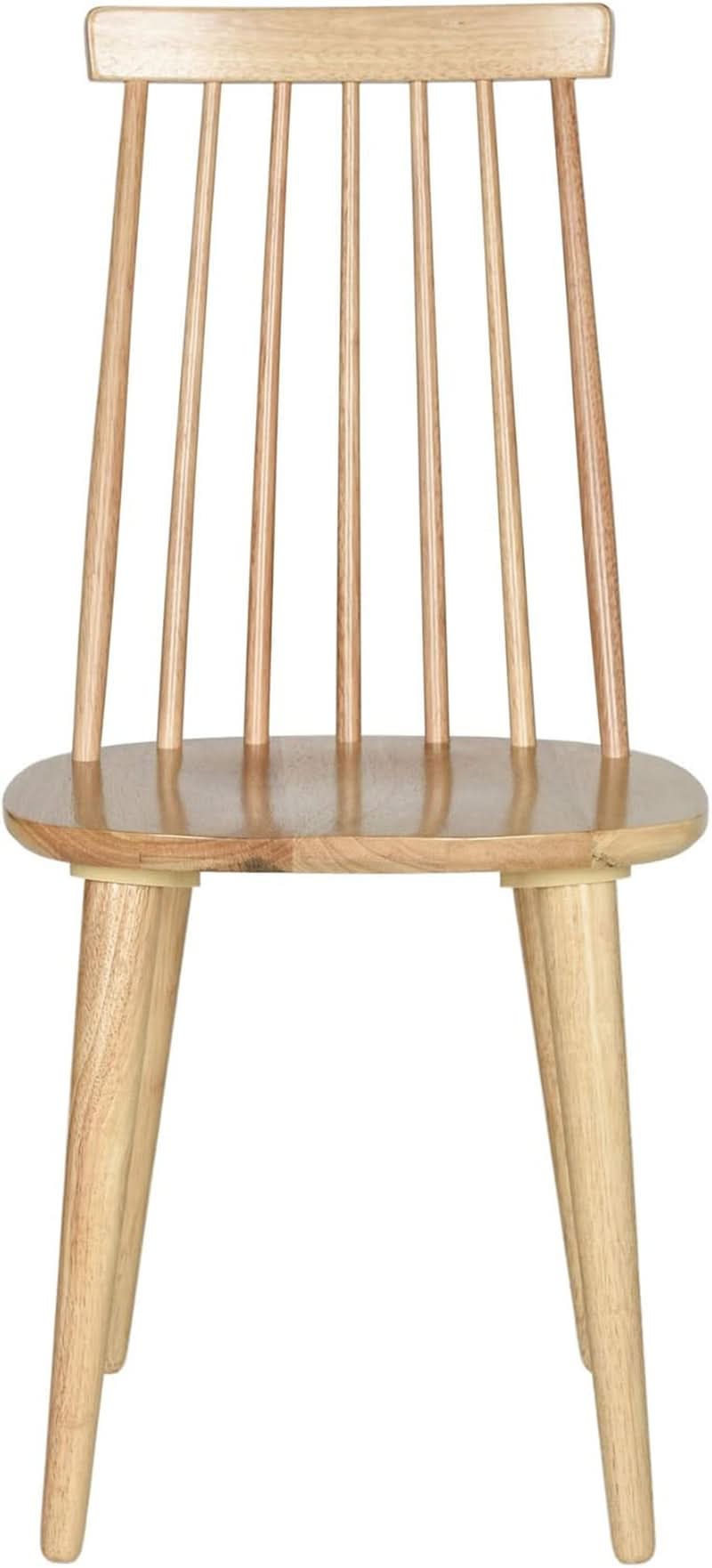 Burris Farmhouse Spindle Side Chair Natural White Set Of 2
