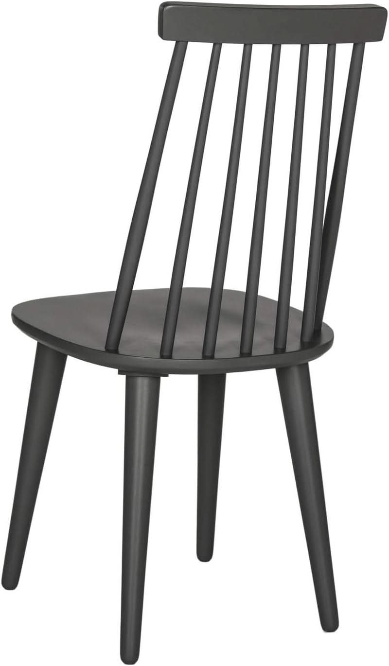 Burris Farmhouse Spindle Side Chair Natural White Set Of 2