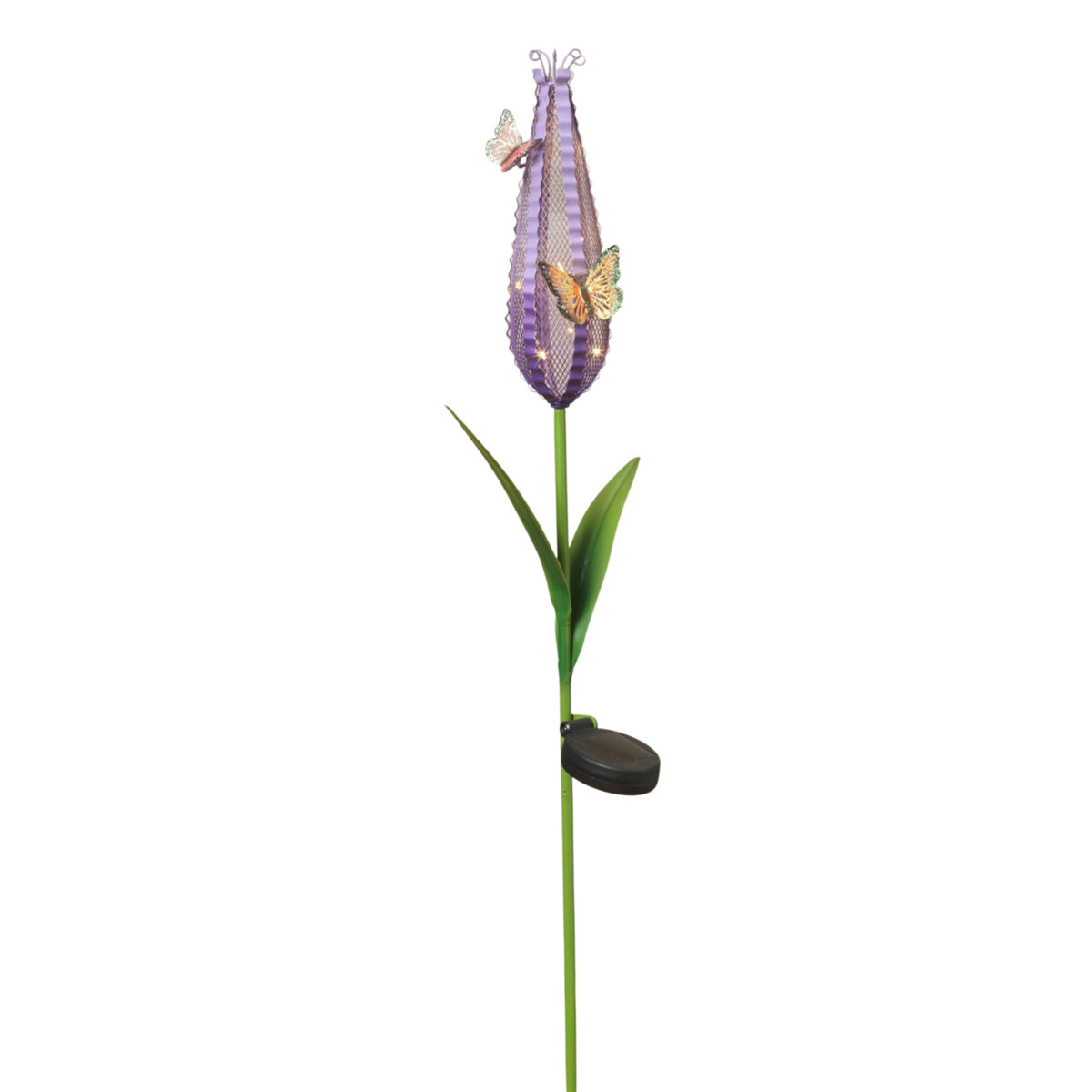Butterfly Meadow Mesh Solar Flower Stake -