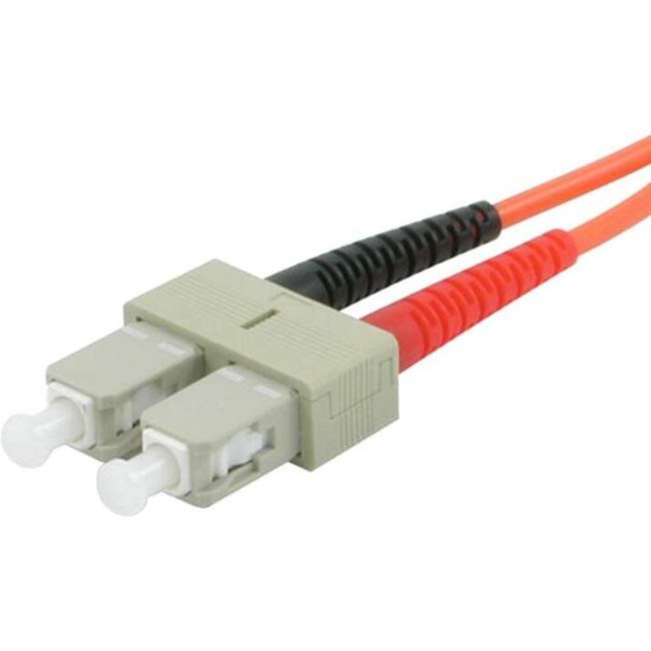 C2G-10m SC-ST 62.5/125 OM1 Duplex Multimode PVC Fiber Optic Cable - Orange 09139