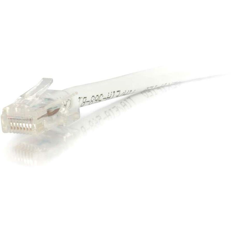 C2G 14 Ft Cat6 Non Booted Utp Unshielded Network Patch Cable - White