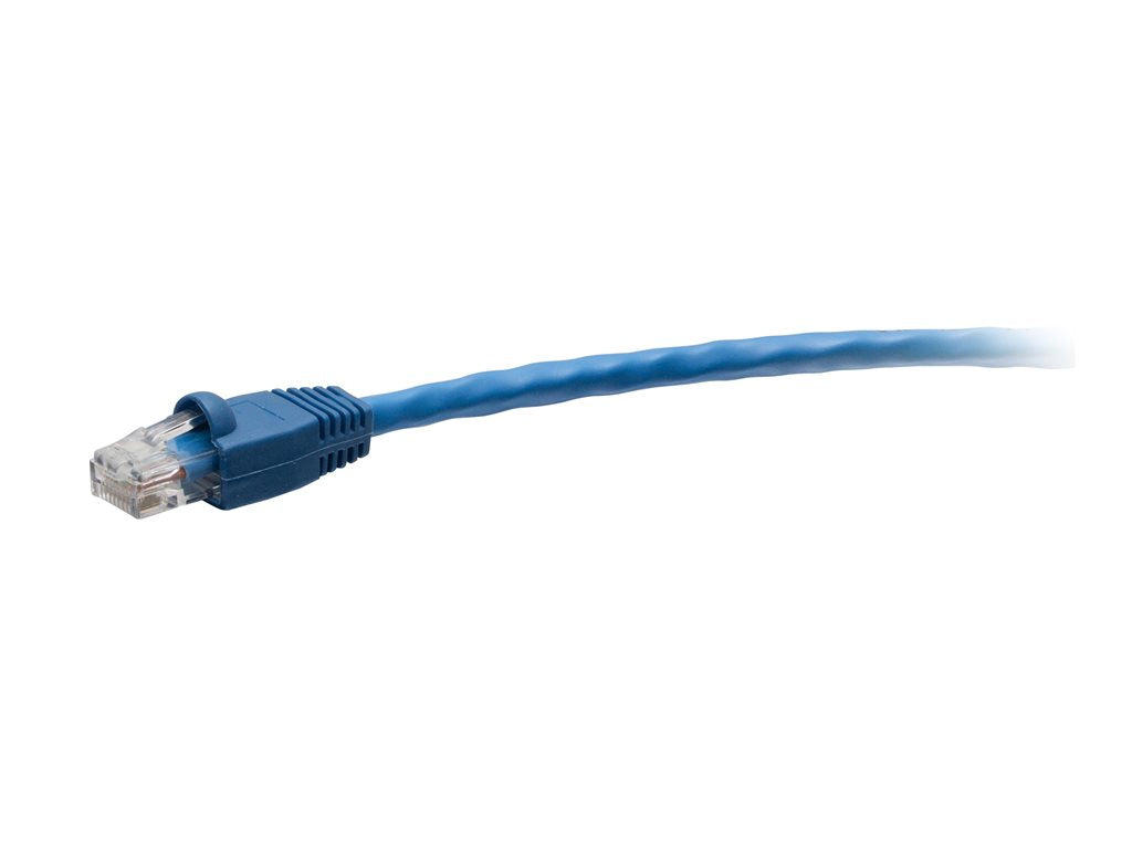 C2G 14ft Cat6 Snagless Unshielded Ethernet Cable - TAA Compliant F-Series - Blue - Network cable - TAA Compliant - RJ-45 (M) C2G43455