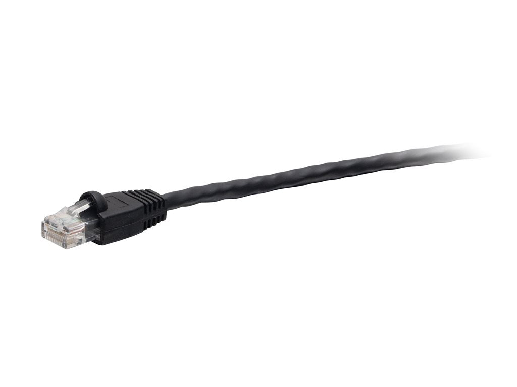 C2G 15ft Cat6 Snagless Unshielded Ethernet Cable - TAA Compliant F-Series - Black - Network cable - TAA Compliant - RJ-45 (M) C2G43477