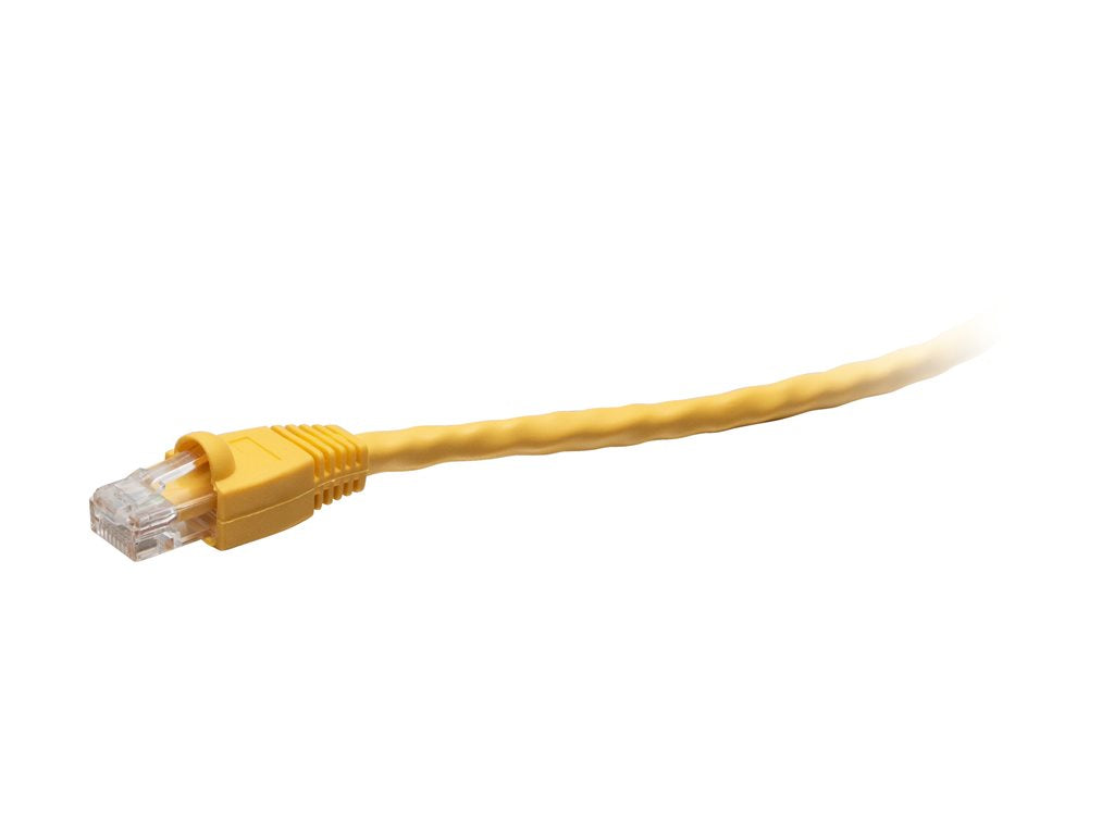 C2G 1ft Cat6 Snagless Unshielded Ethernet Cable - TAA Compliant F-Series - Yellow - Network cable - TAA Compliant - RJ-45 (M) C2G43507