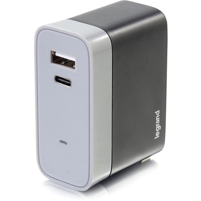 C2G 2-Port Usb-C + Usb-A Wall Charger, 5.4A Max Output - Phone Charger - Device
