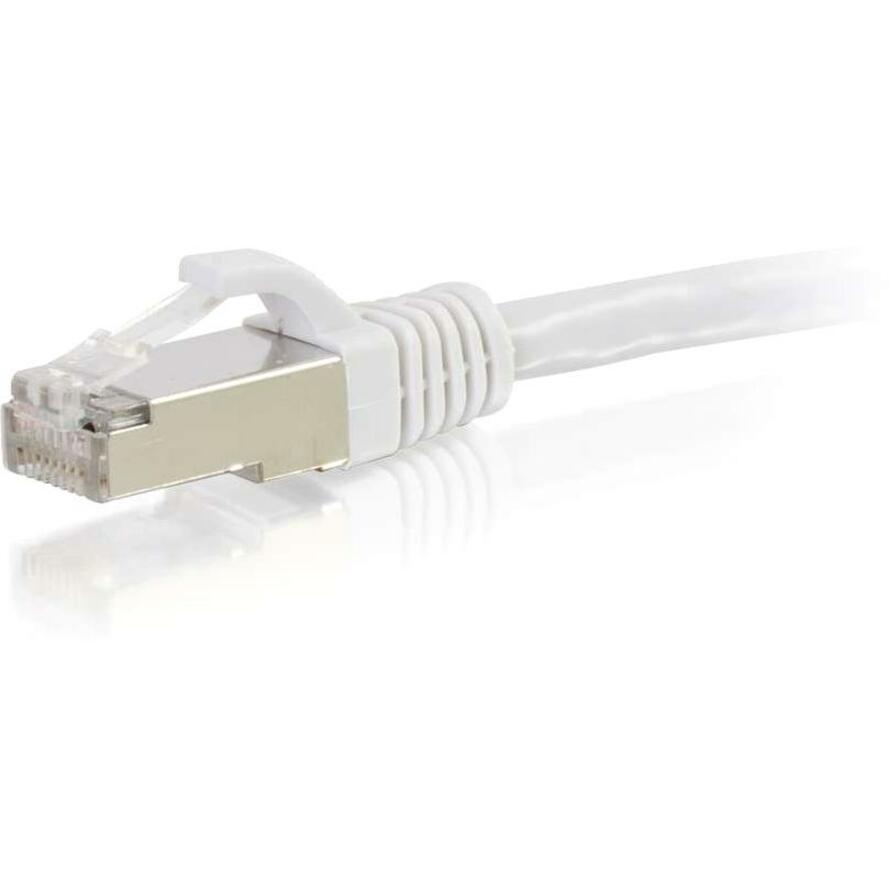C2G-20Ft Cat6 Snagless Shielded (Stp) Network Patch Cable - White