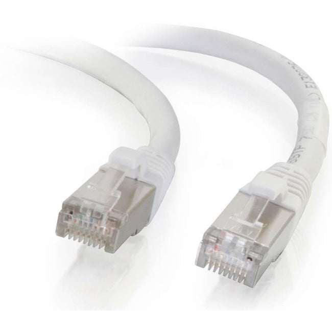 C2G 2Ft Cat6 Snagless Shielded (Stp) Network Patch Cable - White