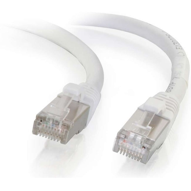 C2G 35Ft Cat6 Snagless Shielded (Stp) Network Patch Cable - White