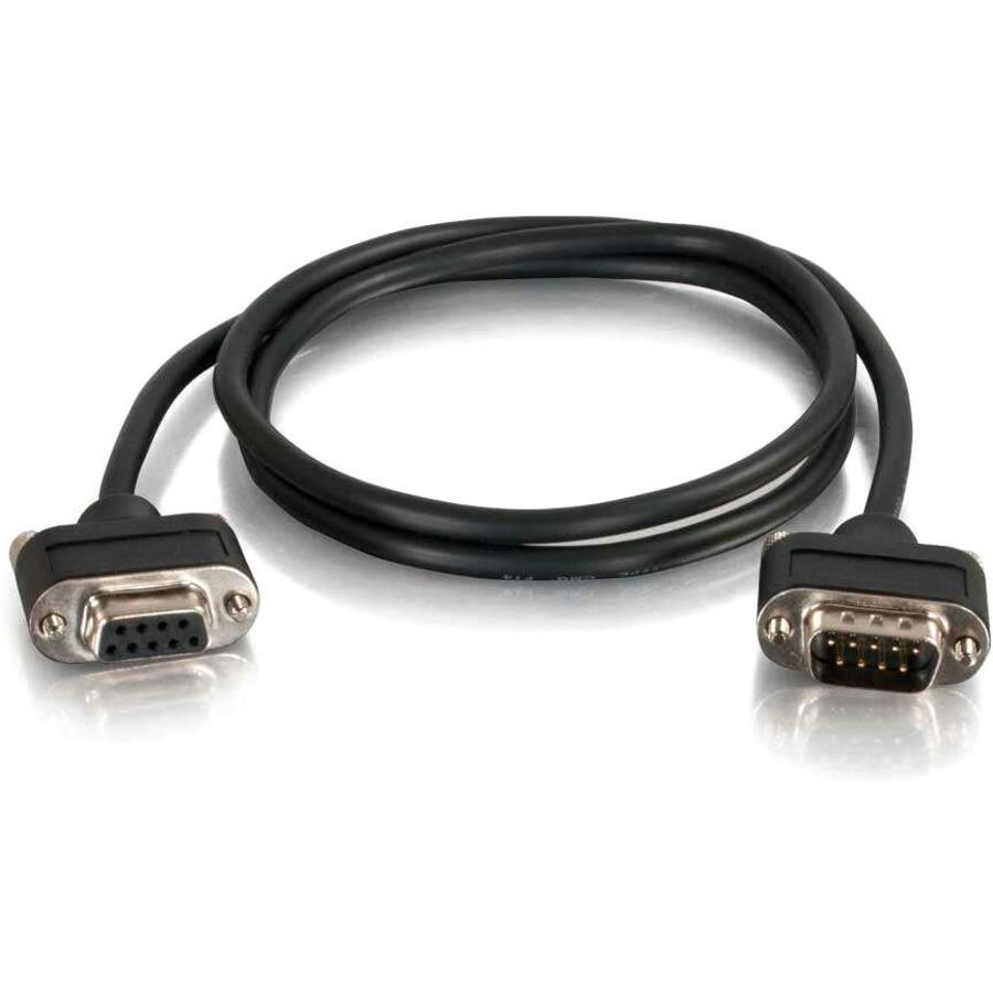 C2G 35Ft Cmg-Rated Db9 Low Profile Cable M-F