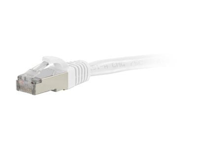 C2G 3ft CAT6A Snagless STP Cable White