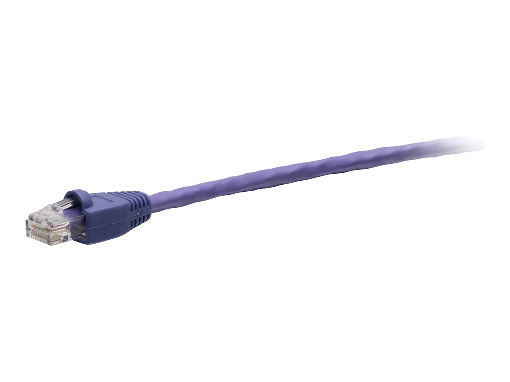 C2G 5ft Cat6 Snagless Unshielded Ethernet Cable - TAA Compliant F-Series - Purple - Network cable - TAA Compliant - RJ-45 (M) C2G43553