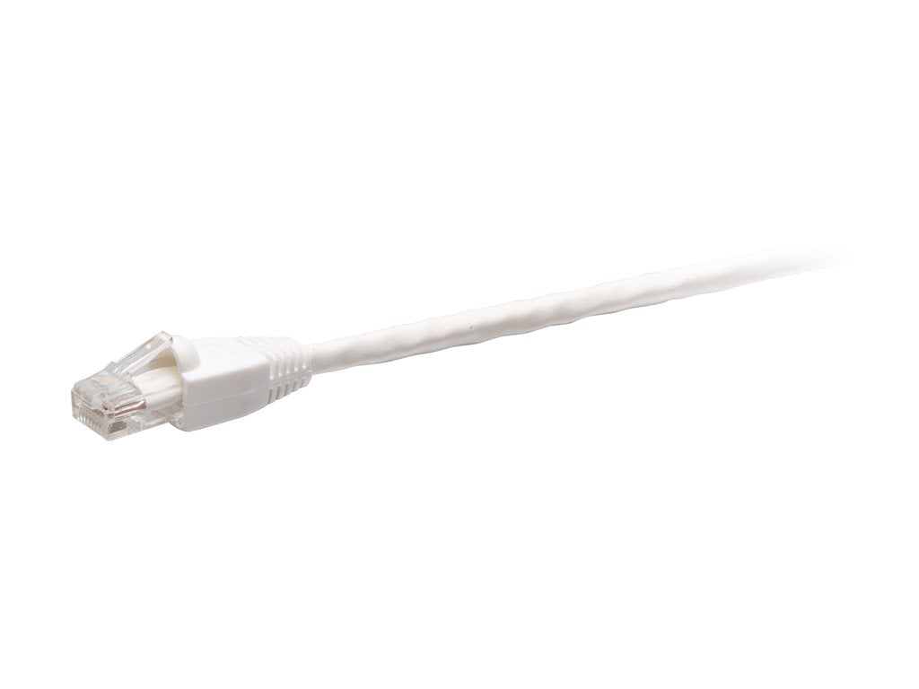 C2G 6in Cat6 Snagless Unshielded Ethernet Cable - TAA Compliant F-Series - White - Network cable - TAA Compliant - RJ-45 (M) C2G43569