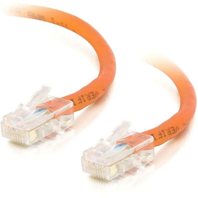 C2G 7Ft Cat5E Non-Booted Crossover Unshielded (Utp) Network Patch Cable - Orange