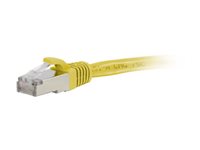 C2G 7ft CAT6A Snagless STP Cable Yellow