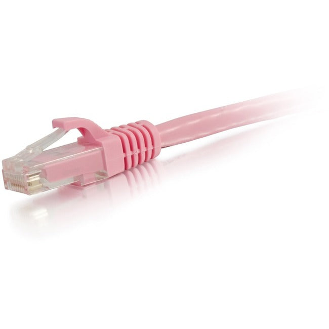 C2G 8Ft Cat6A Snagless Unshielded (Utp) Network Patch Ethernet Cable-Pink - 8 Fo