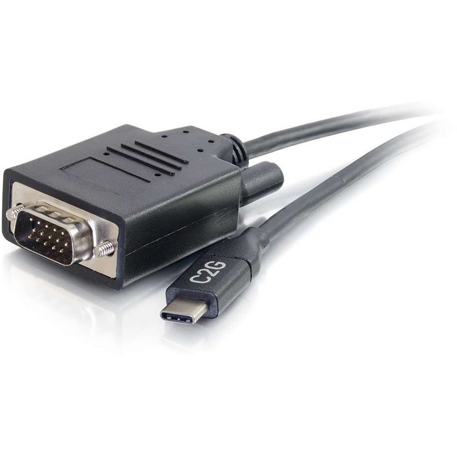 C2G 9ft USB C to DisplayPort Cable - 4K - 9 ft USB/VGA Video Cable for Projector,
