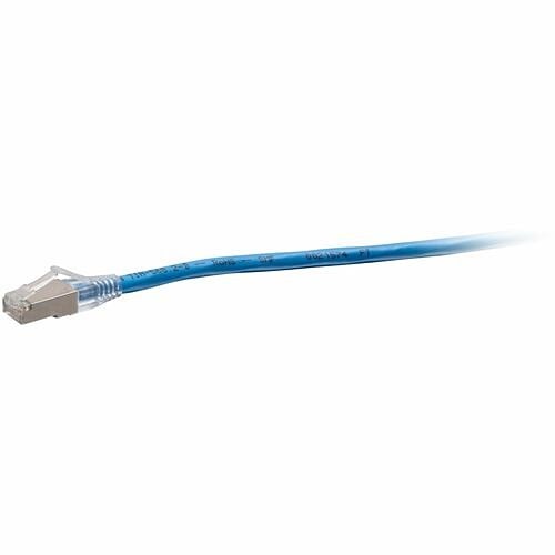 C2G C2G43814 Cat6a S/FTP Network Patch Cable 2ft Blue