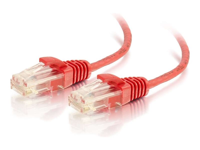 C2G CAT6 UTP Cable 15FT Red 28AWG
